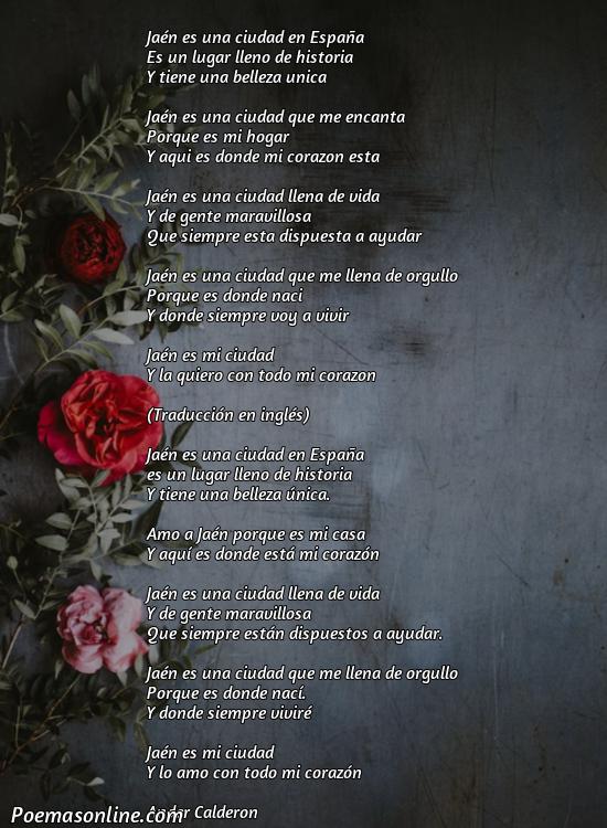 Mejor Poema sobre Jaen, Cinco Poemas sobre Jaen