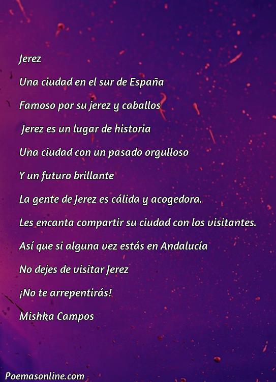 Corto Poema sobre Jerez, Poemas sobre Jerez