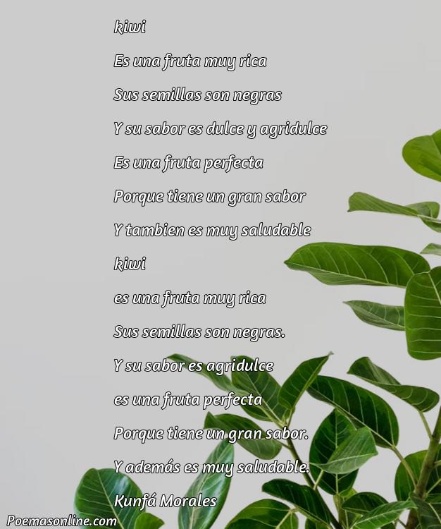 Hermoso Poema sobre Kiwi, Poemas sobre Kiwi
