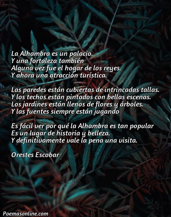 Lindo Poema sobre la Alhambra, Poemas sobre la Alhambra