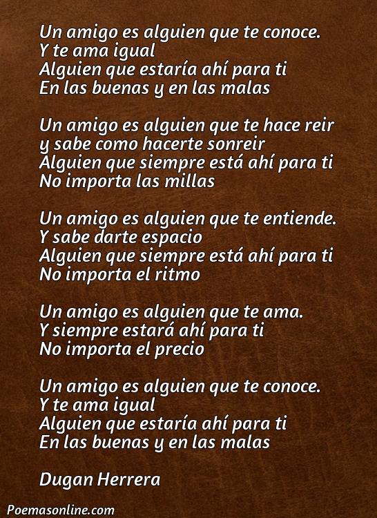 Reflexivo Poema sobre la Amistad de 4 Estrofas, Poemas sobre la Amistad de 4 Estrofas