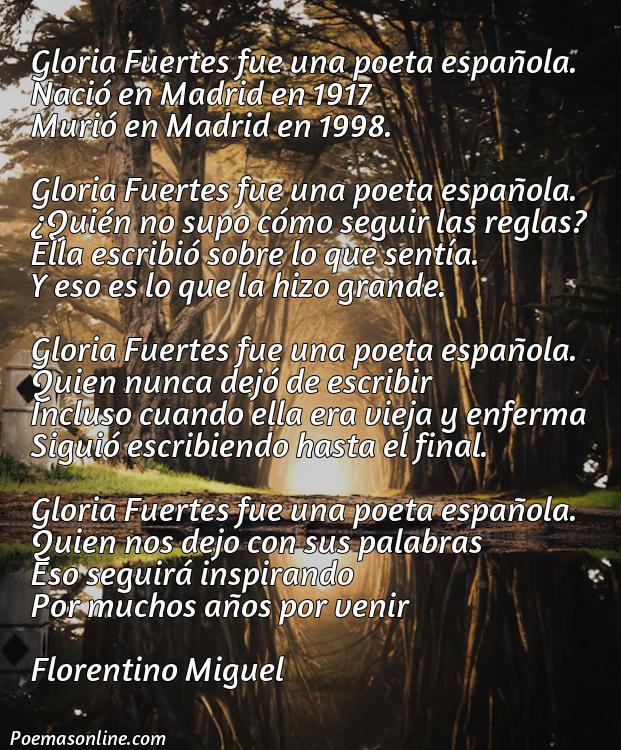 Mejor Poema sobre la Biografía de Gloria Fuertes, Cinco Mejores Poemas sobre la Biografía de Gloria Fuertes