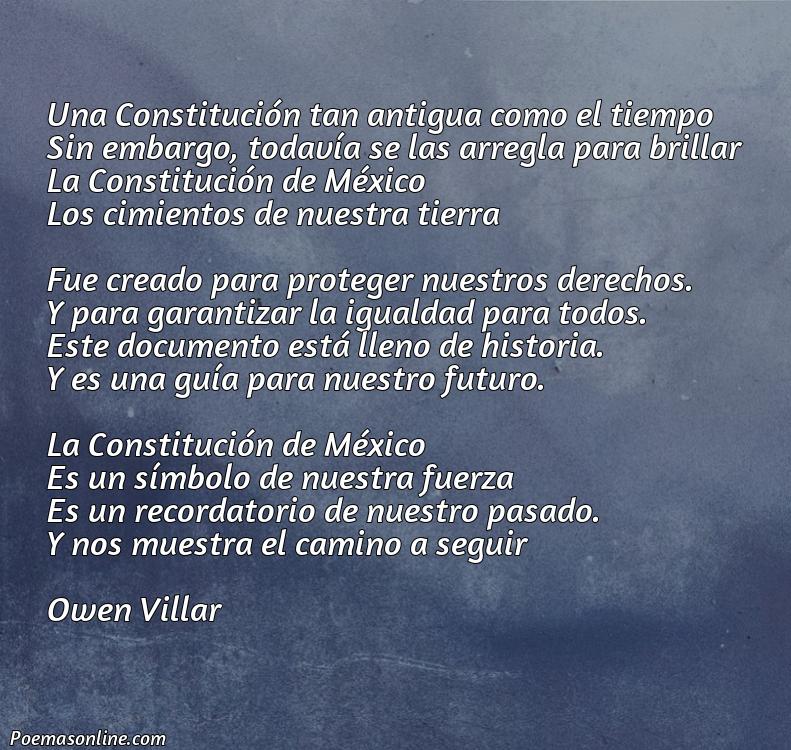 5 Mejores Poemas sobre la Constitución Mexicana