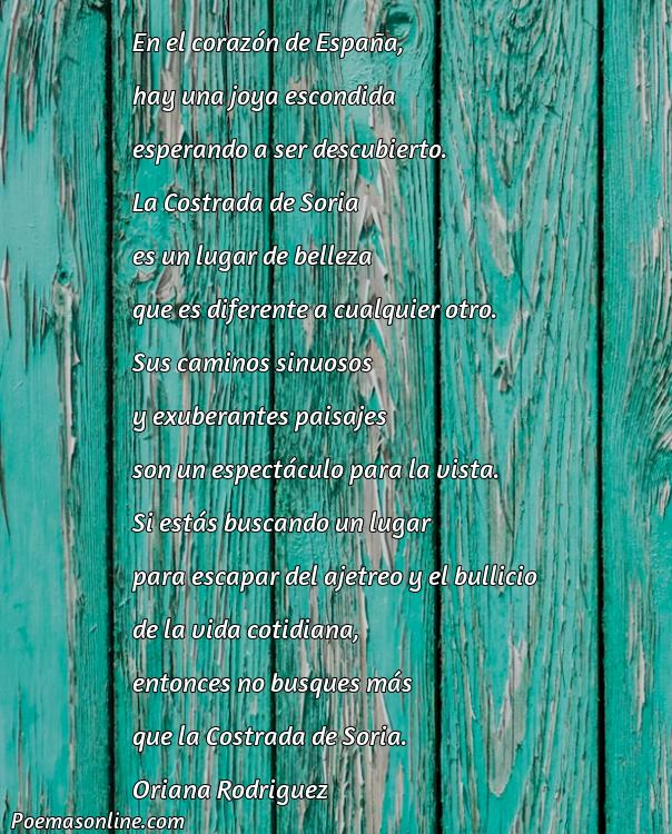 Corto Poema sobre la Costrada de Soria, Poemas sobre la Costrada de Soria