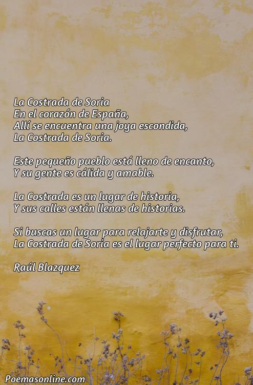 Excelente Poema sobre la Costrada de Soria, Poemas sobre la Costrada de Soria