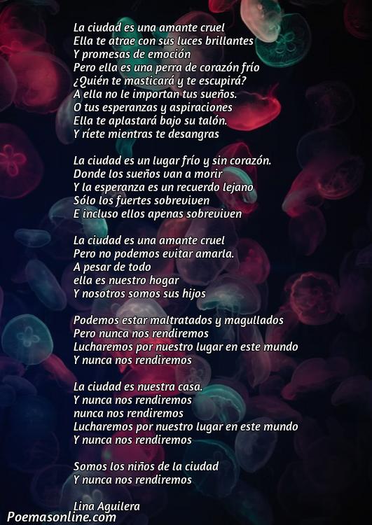 Inspirador Poema sobre la Deshumanizacion de la Ciudad, Poemas sobre la Deshumanizacion de la Ciudad