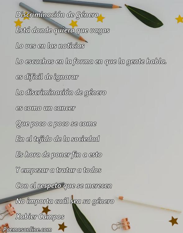 Mejor Poema sobre la Discriminación de Género, Cinco Mejores Poemas sobre la Discriminación de Género