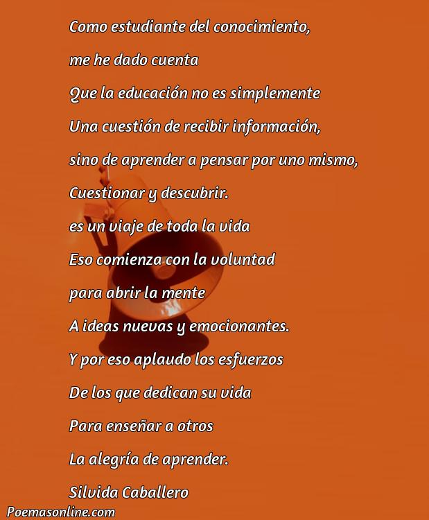 Hermoso Poema sobre la Educación Poeta Murciano, Cinco Mejores Poemas sobre la Educación Poeta Murciano