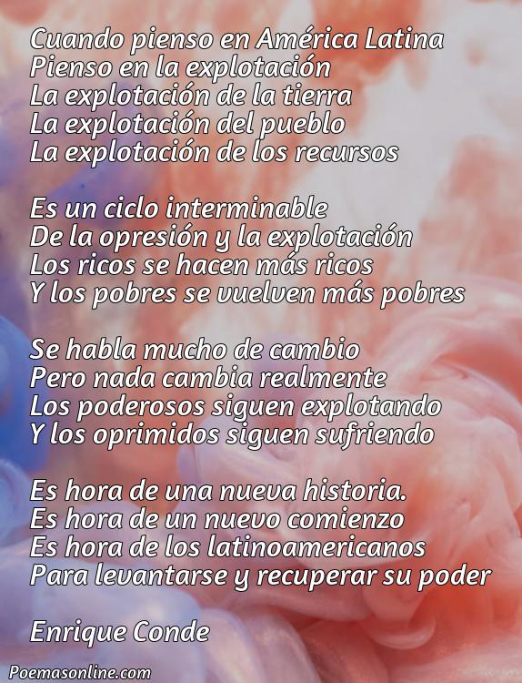 Corto Poema sobre la Expoliación América Latina, 5 Poemas sobre la Expoliación América Latina