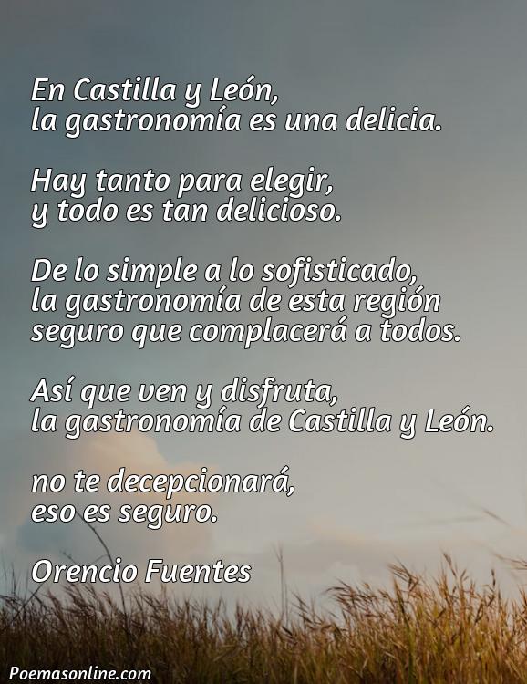 Mejor Poema sobre la Gastronomía en Castilla y León, Poemas sobre la Gastronomía en Castilla y León