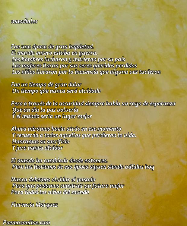 Hermoso Poema sobre la Gerra, Poemas sobre la Gerra