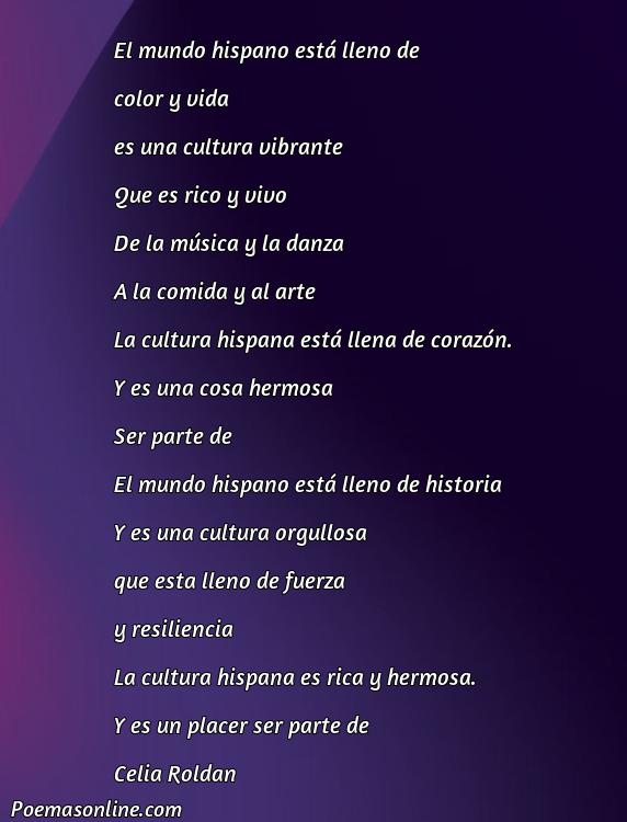 Excelente Poema sobre la Hispanidad, 5 Poemas sobre la Hispanidad