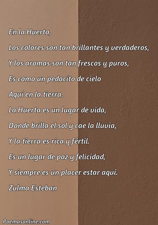 5 Poemas sobre la Huerta