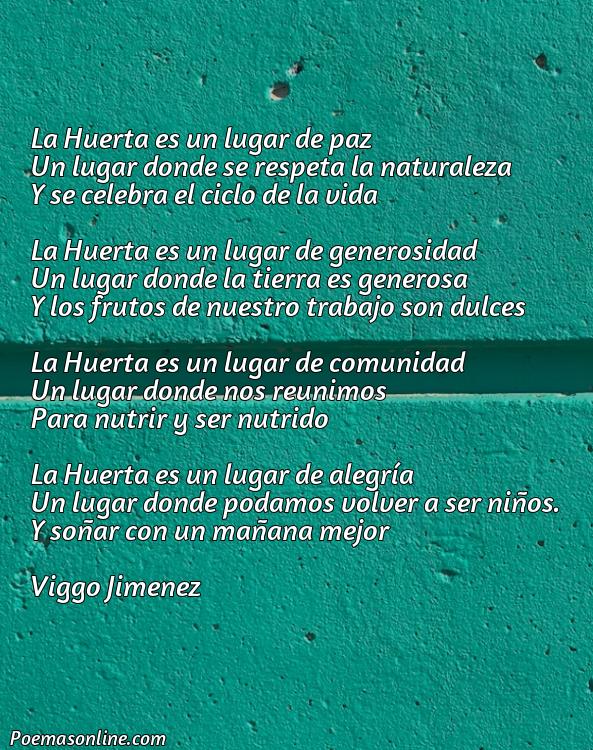 Inspirador Poema sobre la Huerta, Cinco Mejores Poemas sobre la Huerta
