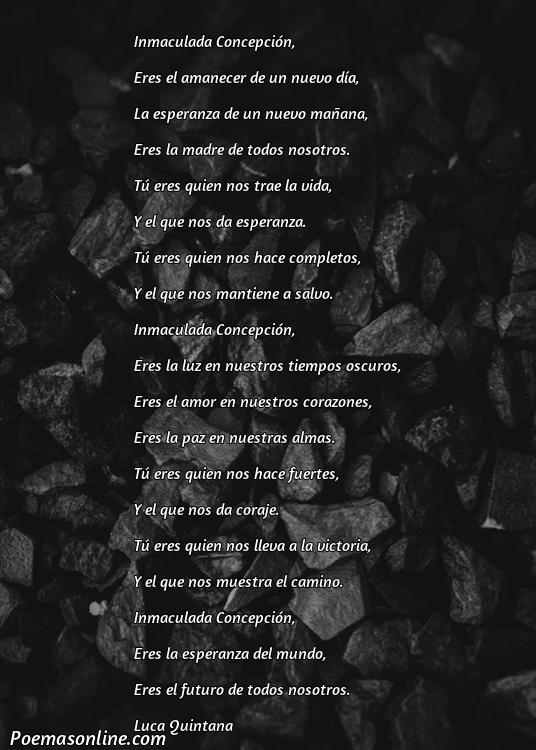 Reflexivo Poema sobre la Inmaculada Concepción, Poemas sobre la Inmaculada Concepción