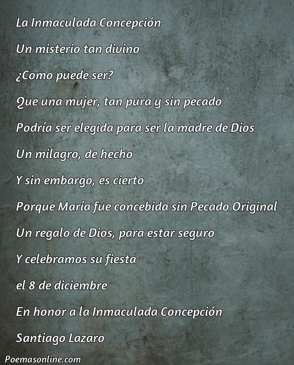 Mejor Poema sobre la Inmaculada Concepción, Cinco Mejores Poemas sobre la Inmaculada Concepción