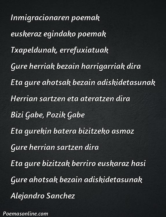 5 Poemas sobre la Inmigración en Euskera