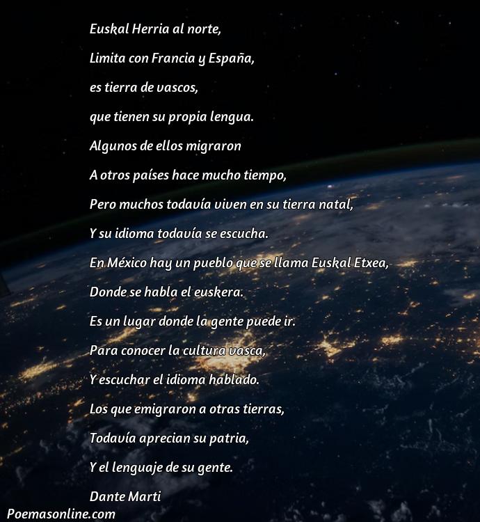 Reflexivo Poema sobre la Inmigración en Euskera, Poemas sobre la Inmigración en Euskera