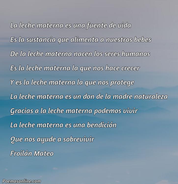 Lindo Poema sobre la Leche Materna, Poemas sobre la Leche Materna