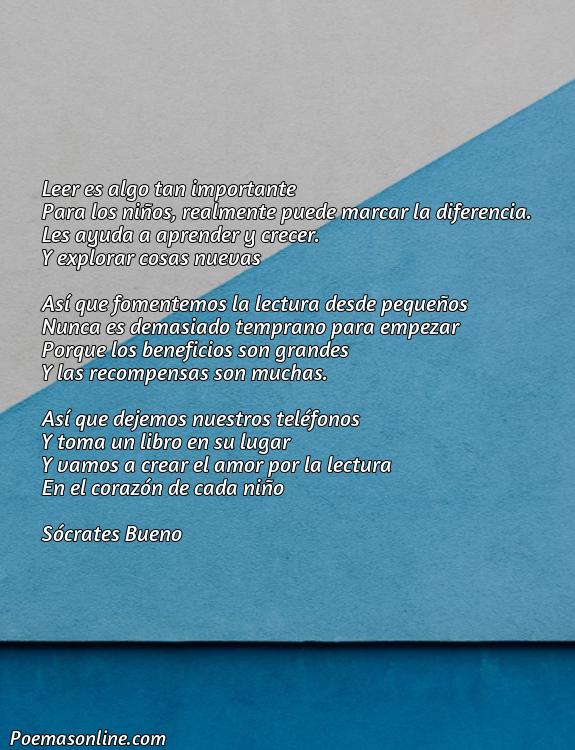 Mejor Poema sobre la Lectura para Niños, 5 Poemas sobre la Lectura para Niños