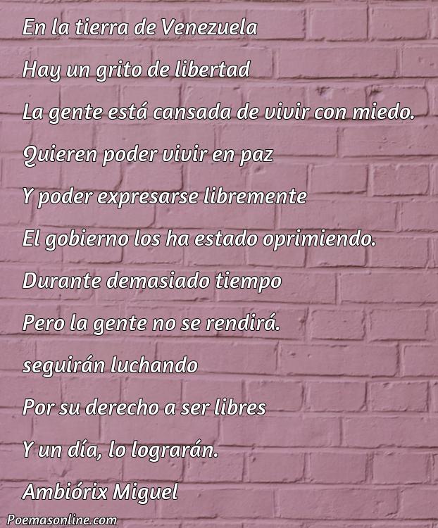Reflexivo Poema sobre la Libertad de Venezuela, Cinco Mejores Poemas sobre la Libertad de Venezuela