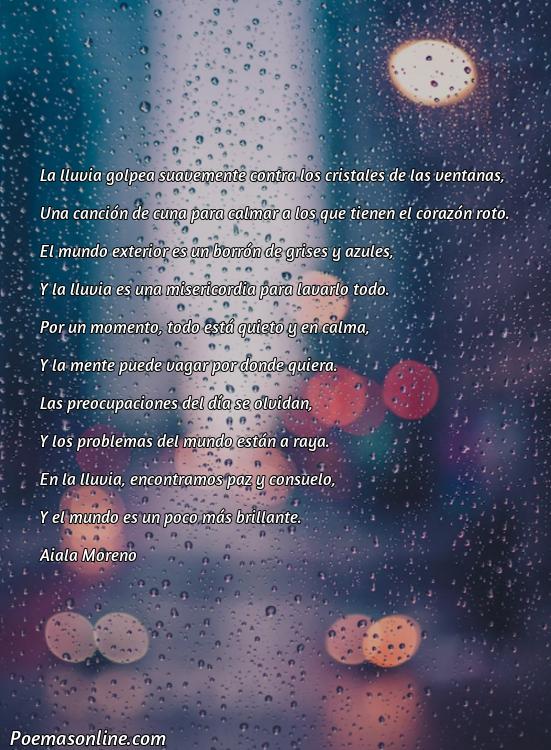Lindo Poema sobre la Lluvia Panero, Cinco Mejores Poemas sobre la Lluvia Panero