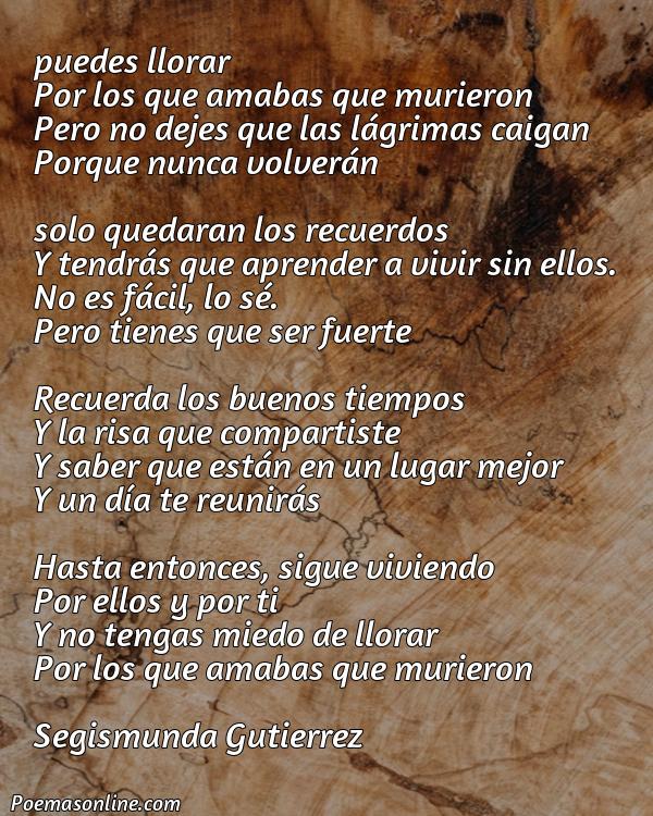 Inspirador Poema sobre la Muerte Puedes Llorar, Cinco Mejores Poemas sobre la Muerte Puedes Llorar