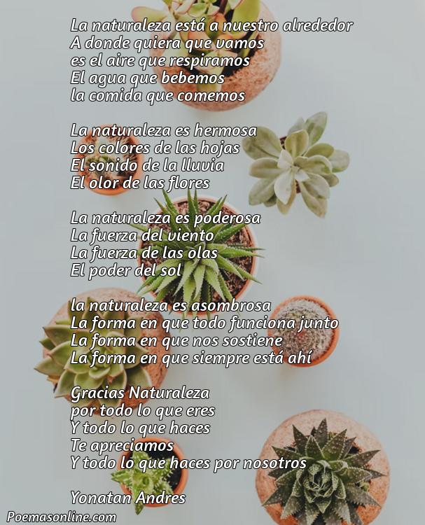 Hermoso Poema sobre la Naturaleza de 4 Estrofas, 5 Poemas sobre la Naturaleza de 4 Estrofas