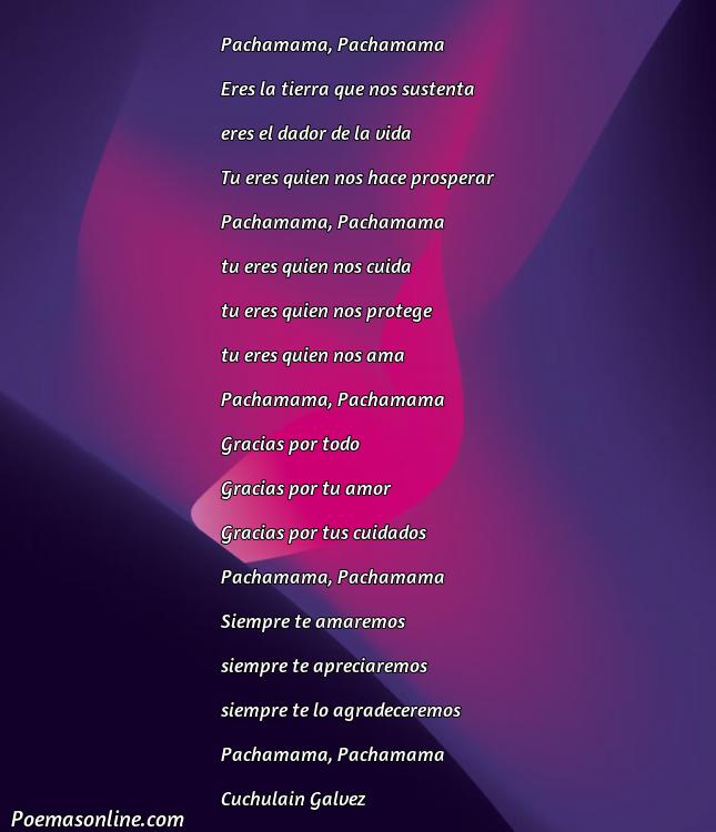 Reflexivo Poema sobre la Pachamama, Poemas sobre la Pachamama