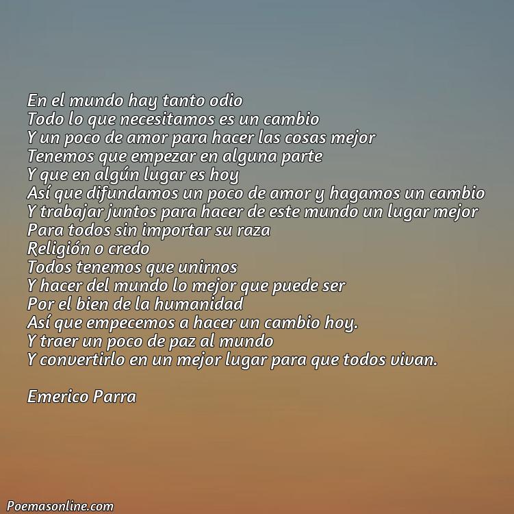 Excelente Poema sobre la Paz con Rima, 5 Poemas sobre la Paz con Rima