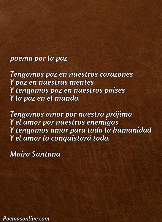 Corto Poema sobre la Paz para Instituto, Poemas sobre la Paz para Instituto