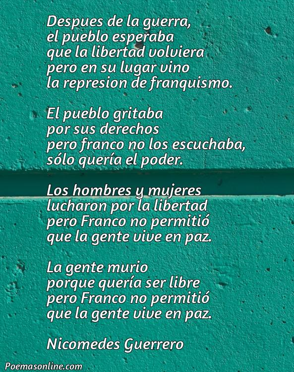 Lindo Poema sobre la Represión Franquista, 5 Mejores Poemas sobre la Represión Franquista