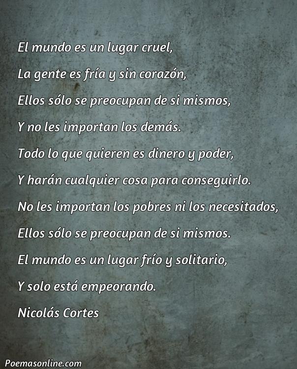 Lindo Poema sobre la Sociedad Actual, Cinco Poemas sobre la Sociedad Actual