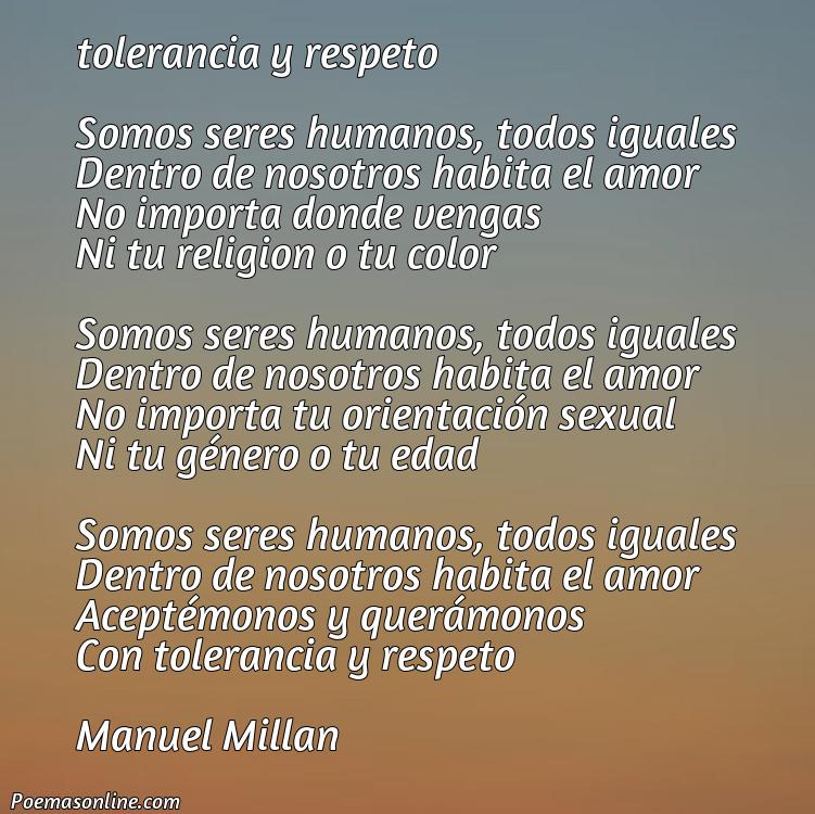 Mejor Poema sobre la Tolerancia y Respeto, 5 Mejores Poemas sobre la Tolerancia y Respeto