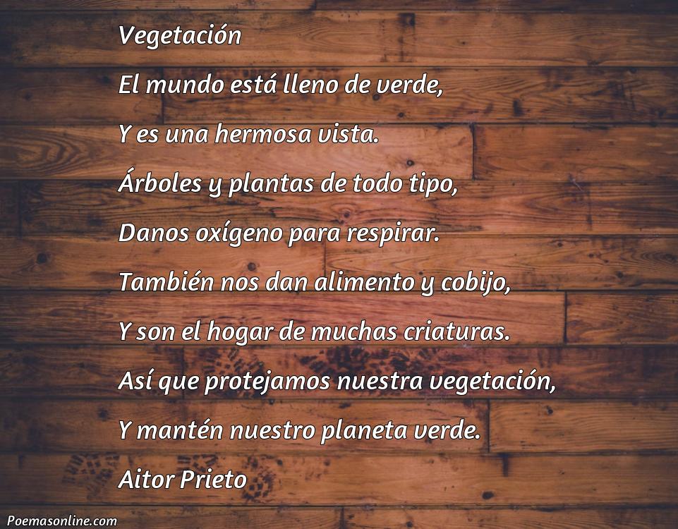 Corto Poema sobre la Vegetación, Cinco Poemas sobre la Vegetación