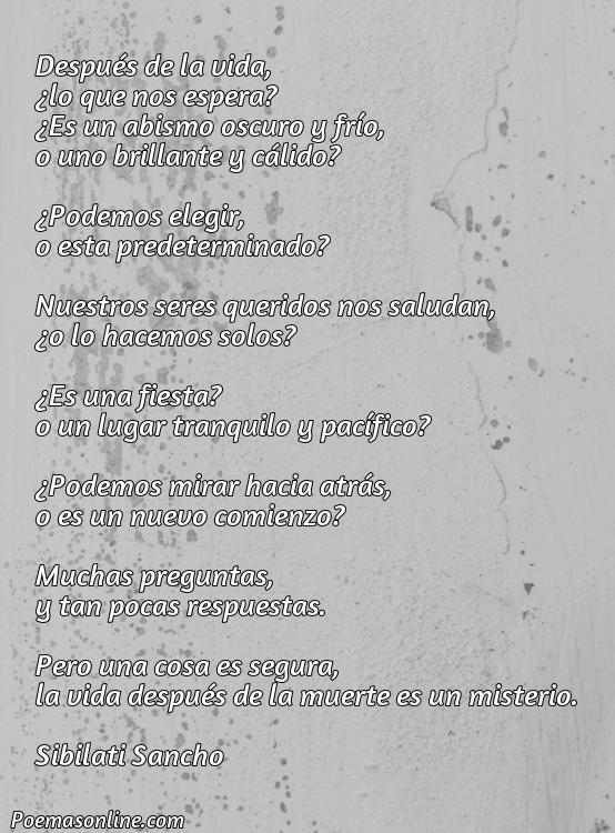 Excelente Poema sobre la Vida Después de la Muerte, Poemas sobre la Vida Después de la Muerte