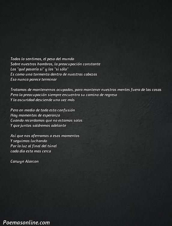 Lindo Poema sobre las Emociones en la Cuarentena, 5 Poemas sobre las Emociones en la Cuarentena
