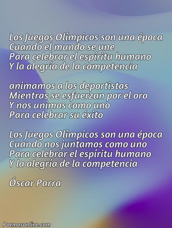 Excelente Poema sobre las Olimpiadas, Poemas sobre las Olimpiadas