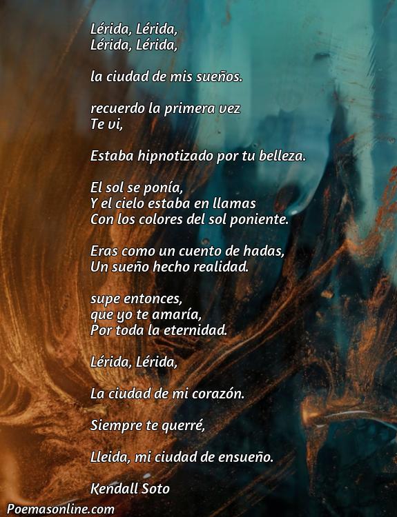 Reflexivo Poema sobre Lleida, 5 Poemas sobre Lleida