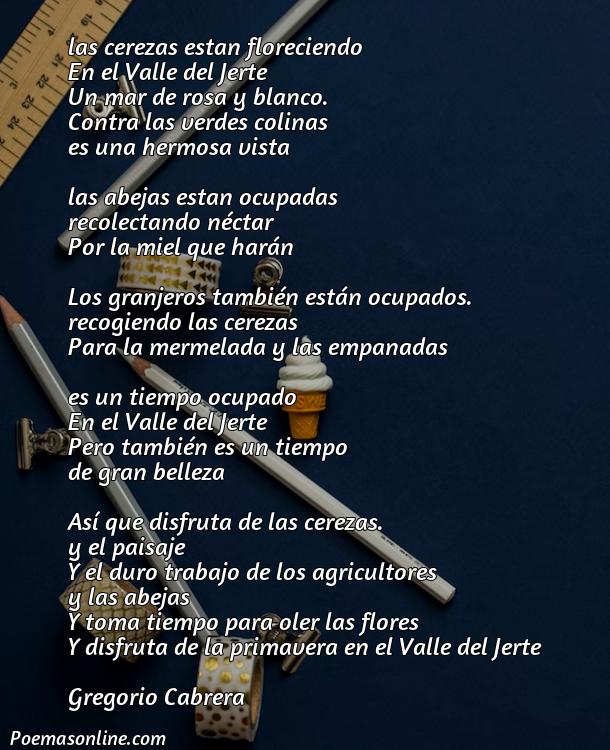 5 Mejores Poemas sobre los Cerezos en Flor Valle Jerte