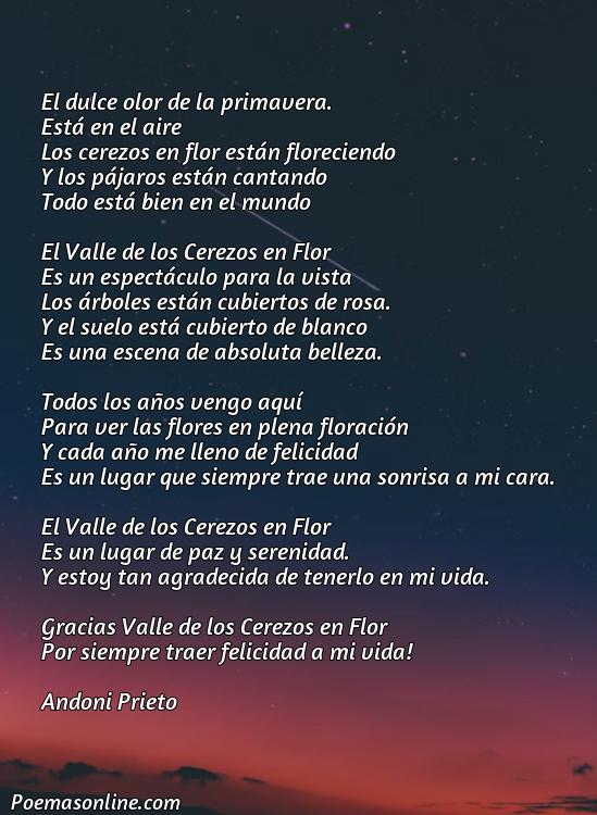 Mejor Poema sobre los Cerezos en Flor Valle Jerte, Cinco Mejores Poemas sobre los Cerezos en Flor Valle Jerte
