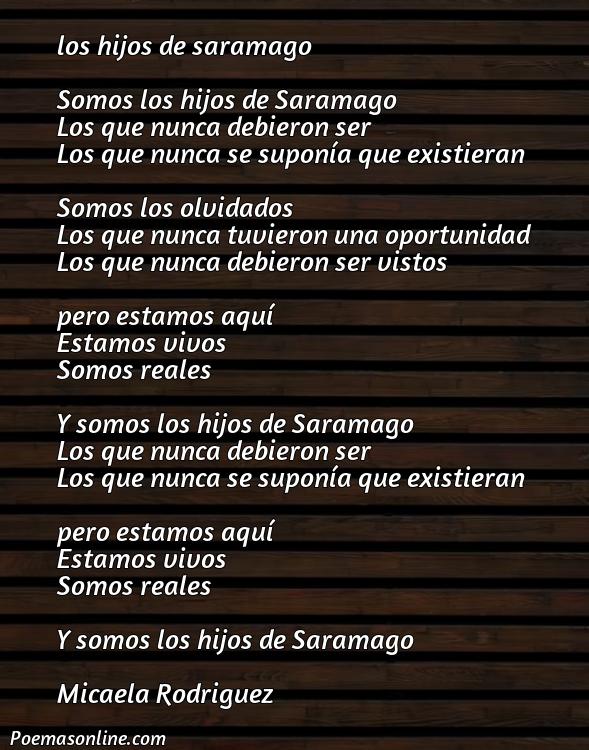Mejor Poema sobre los Hijos Saramago, Cinco Mejores Poemas sobre los Hijos Saramago