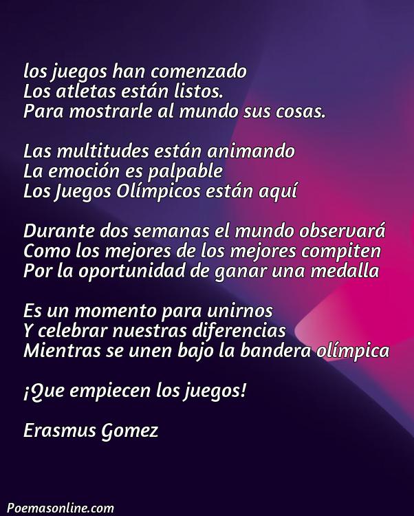 Excelente Poema sobre los Juegos Olímpico, Poemas sobre los Juegos Olímpico