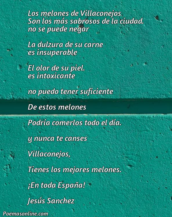 Mejor Poema sobre los Melones de Villaconejos, Cinco Poemas sobre los Melones de Villaconejos