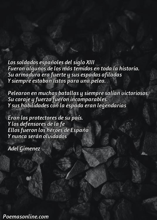 Lindo Poema sobre los Soldados Españoles Siglo Xiii, 5 Poemas sobre los Soldados Españoles Siglo Xiii