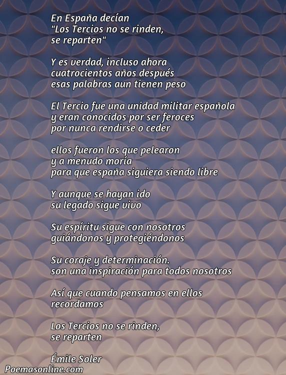 Excelente Poema sobre los Tercios de Calderón de la Barca, 5 Mejores Poemas sobre los Tercios de Calderón de la Barca