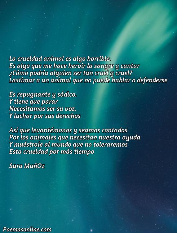 Corto Poema sobre Maltrato Animal, Cinco Mejores Poemas sobre Maltrato Animal