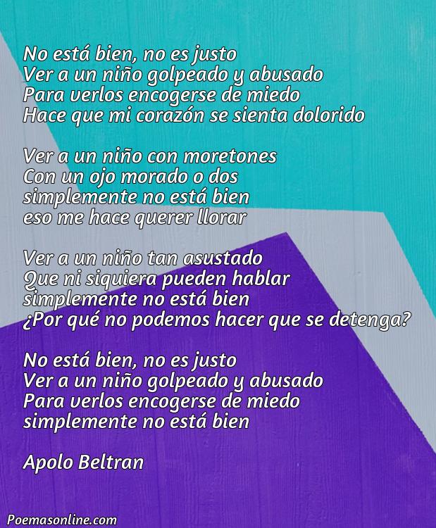 Lindo Poema sobre Maltrato Infantil, 5 Poemas sobre Maltrato Infantil