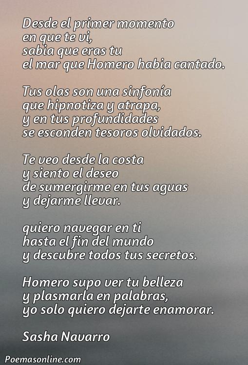 Hermoso Poema sobre Mar de Homero, 5 Mejores Poemas sobre Mar de Homero