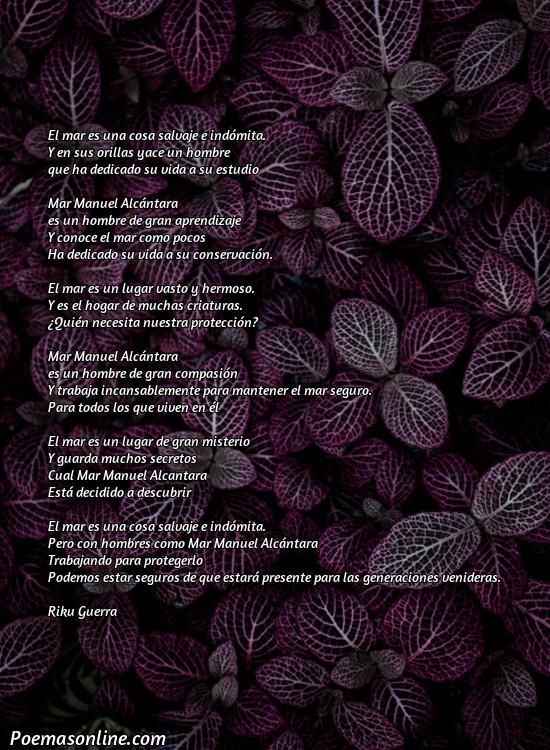 Mejor Poema sobre Mar Manuel Alcantara, Poemas sobre Mar Manuel Alcantara